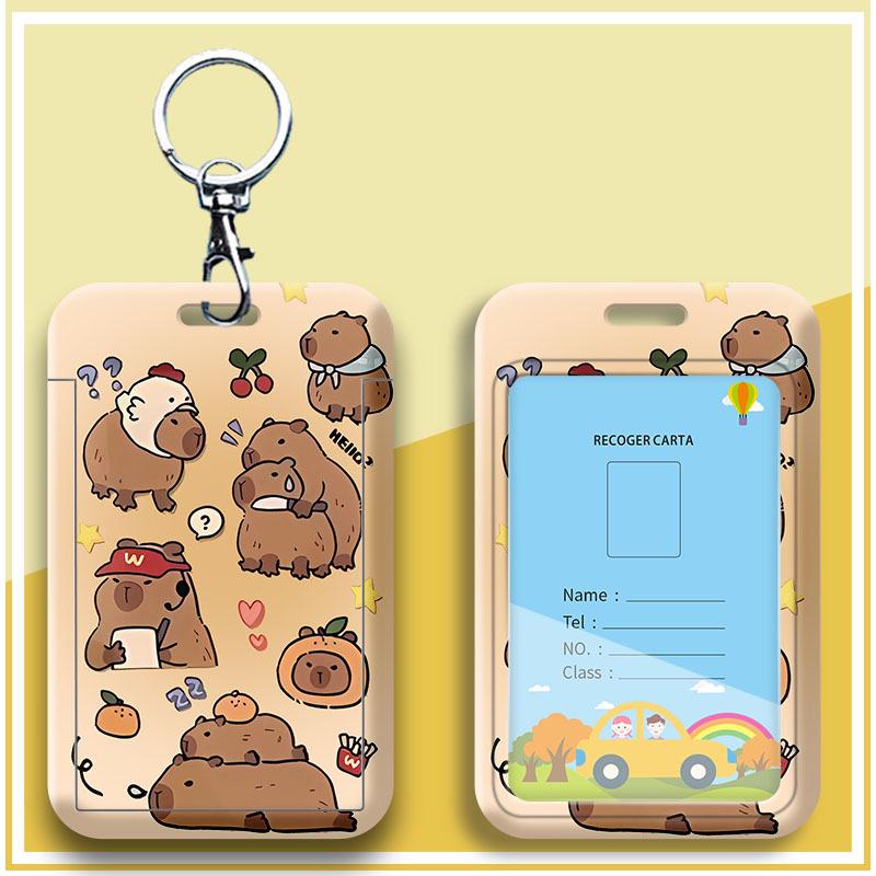 Student Preschool/Work ID & Transportation Lanyard Card Holder