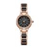 Elegante Orologio da Donna in Quarzo Cielo Stellato con Design Ceramico Intarsiato di Diamanti