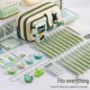 Hardcore Workwear Style Boys' Multifunctional Pencil Case - 2025 New Black Stationery Box for Junior High & High School