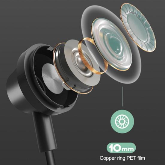 Bluetooth-compatible Earphone Magnetic Handsfree Wireless Neckband Clear Calls Headphone Sport Stereo Headset