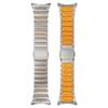 Win-Win Metal Titanium Silicone Magnetic Clasp Sweatproof Breathable Watch Bands Compatible with Galaxy Watch Ultra 47mm