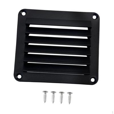 5.5" X 5" Multi-Functional Rectangular Boat Air Vent Louver Grille for Boat, Marine