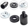 3 Piece Angle Grinder Adapter Converter and Platen Set for To M10 and M10 To Compatible with Polishing and Cutting Tools