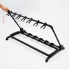 GGS-11 Guitar Stand Folding Holder for Up To 7 Guitar Bass Musical Rack Convenient Access Storage Used for Instrument Display