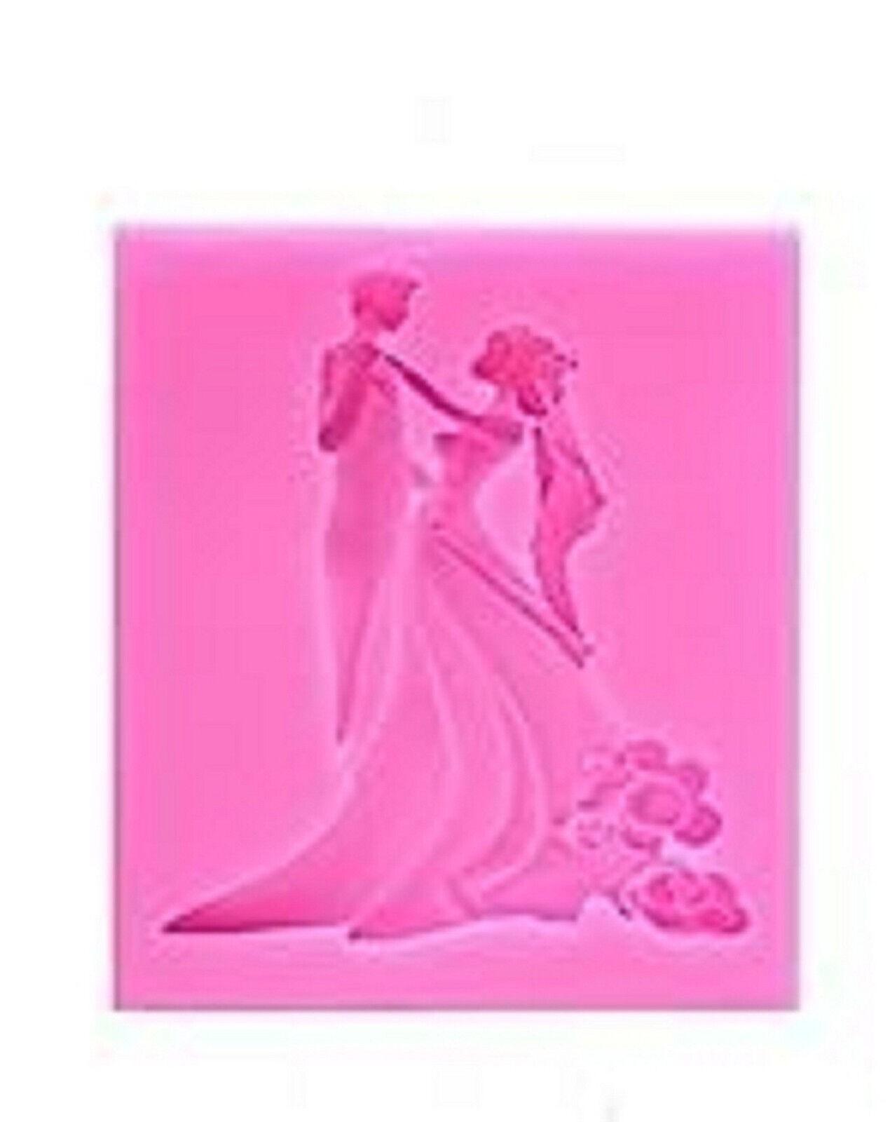 @ Силиконовая форма Пара Жених и Невеста Для Торта MJ-121-60%СКИДКА