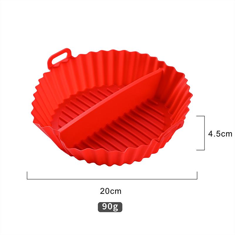 Silicone Air Fryer & Baking Mat with Dividers