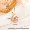 Star-shaped Necklace with Simple Design, Can Open Photo Clip, Collar Chain for Women