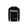 Alexander Mcqueen Graffiti Logo Intarsia Knitted Jumper 626454Q1WZL1006