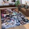 27 Style Yu-Gi-Oh Blue Eyes Dragon Monster Gold Card Cartoon Game Carpet Rug for Bedroom Living Room Home Sofa,Decor Floor Mat