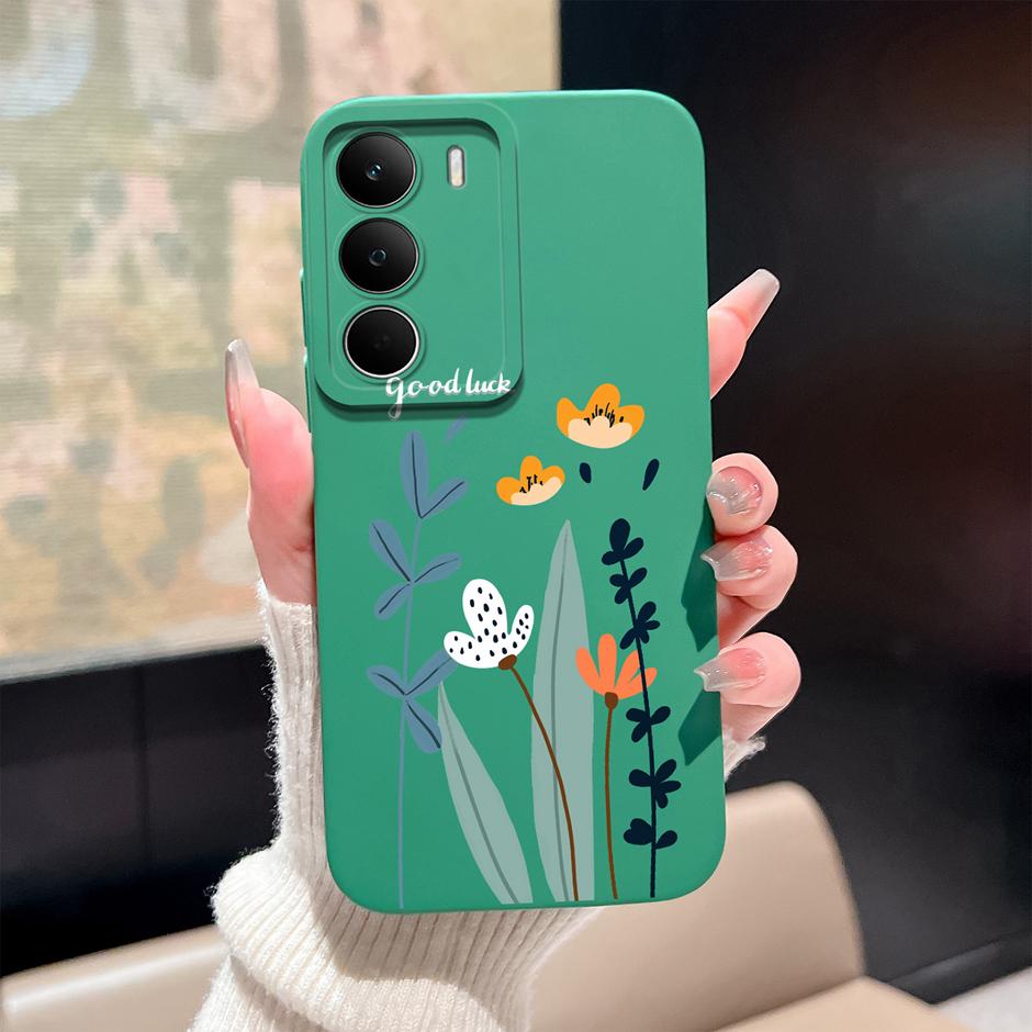 For Realme C71 C73 C75 C75x Phone Case Fashion Cartoon Sweet Girl Soft Silicone Anti Scratch Protective Bumper Back Cover Fundas