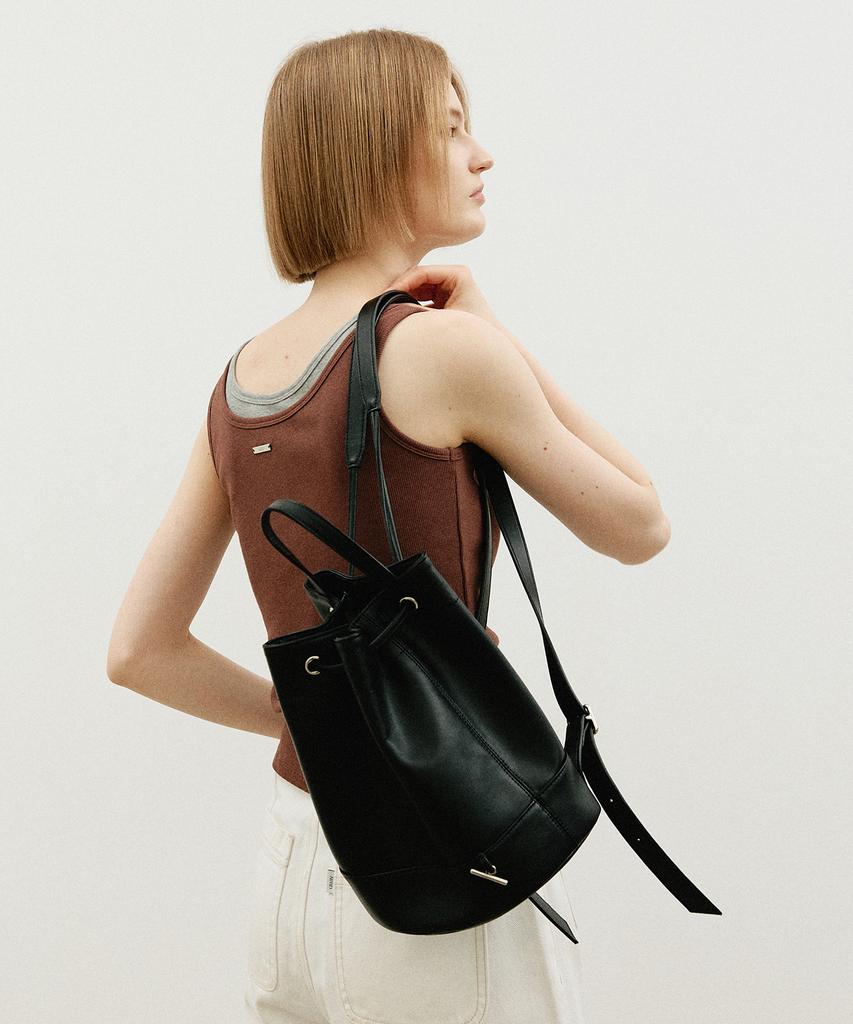 Artid Jane String Mini Backpack_Black