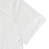 Men's Textured Ribbed Quick-Dry Short Sleeve Henley Shirt.