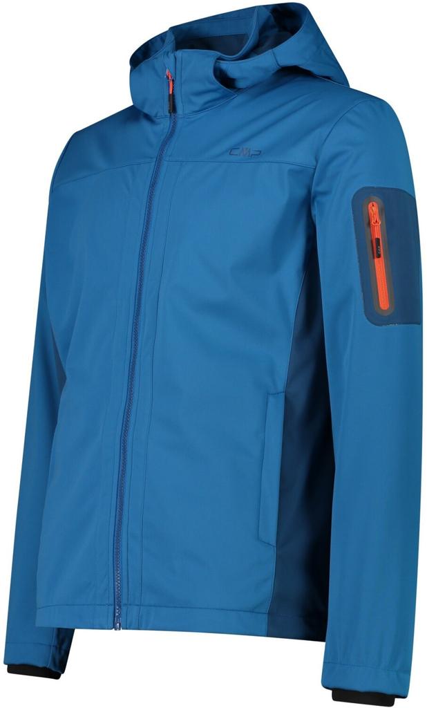 Куртка CMP Light Softshell Jacket с отстегивающимся капюшоном (39A5027) Softshelljacket Man Zip Hood (39a5027-02lt) pacific-ocean