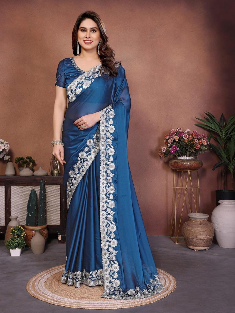 Premium Launch – Party Wear Soft Rangoli Silk Saree