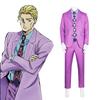 Szczegółowe ubrania do cosplayu Jojo's Bizarre Adventure Diamond Is Unbreakable Yoshikage Kira/Kosaku Kawajiri