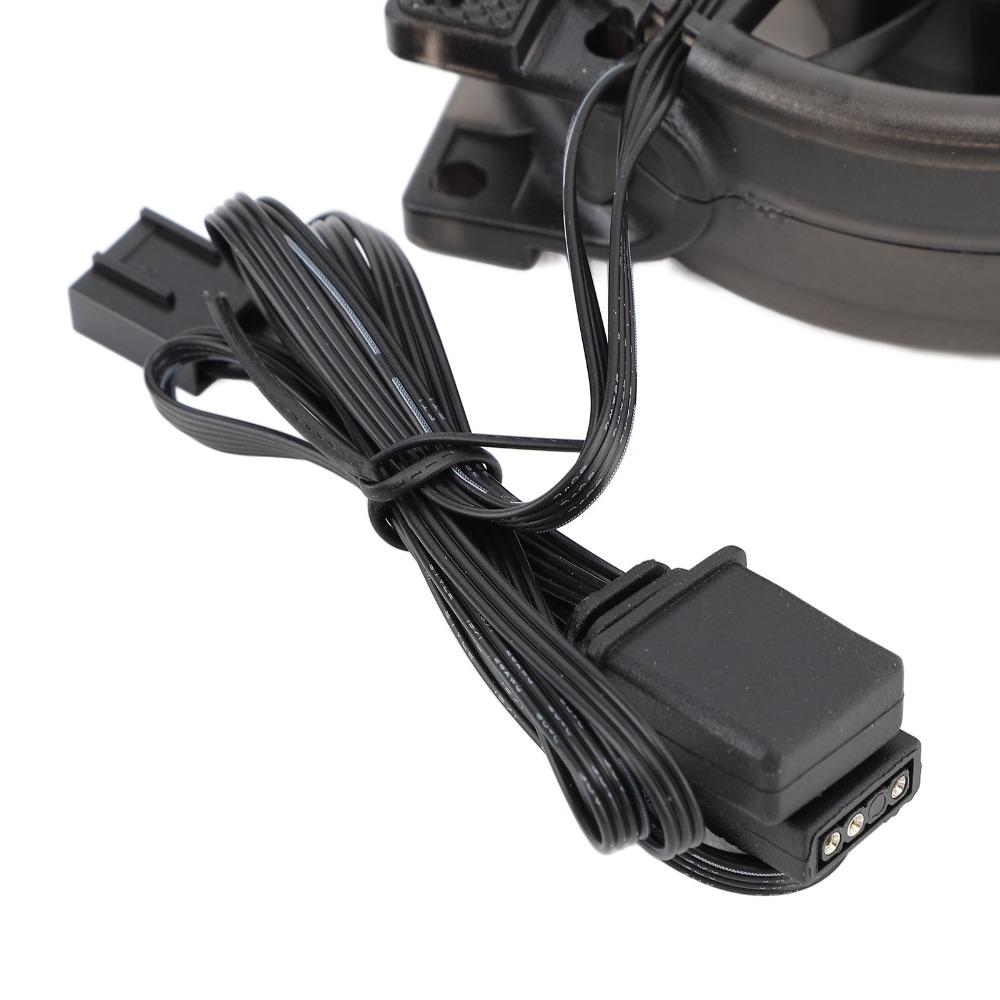 7 Blades PC Case Fan 5V PWM ARGB Case Fan LED Lighting 80mm PWM ARGB Case Fan  CPU Cooler