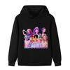 B1204 Kids Boys Girls Sajaboys Kpop Rumi Zoey Mira Print Long Sleeves Hoodie