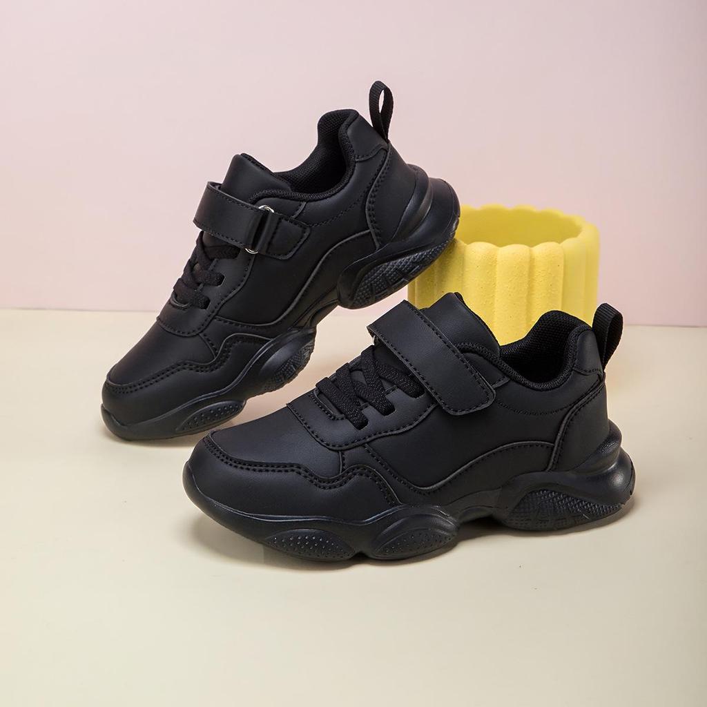Kids' White Sneakers - Unisex Sports & Casual Shoes for Spring & Autumn