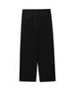 CONNECT KINLOCH Washed Cotton Loose Fit Two-Tuck Pants (Black)