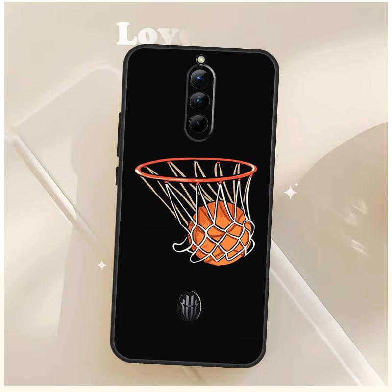 

Sport Love Basketball Case For ZTE Nubia Red Magic 11 10 10S Pro Plus 8S 9S 8 9 Pro 6S 7S For RedMagic 10 Air Cover Red Magic 6