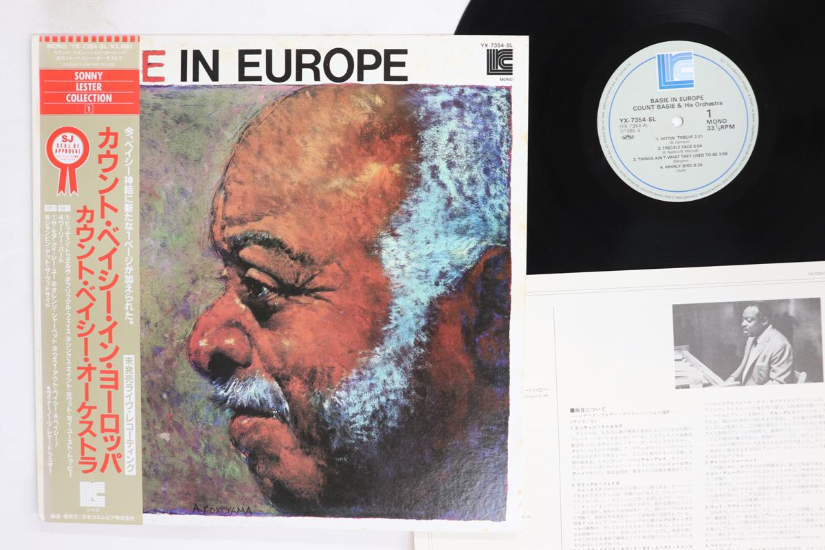 

LP Record COUNT BASIE Basie In Europe YX7354SL LESTER RECORDIN 1985 Japan Obi Jazz Used