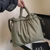 Koreanische Mode Stoff Schultertasche Weiche Daunen Crossbody-Tasche Mini-Tragetaschen für Damen Unterarmtaschen Handtaschen und Geldbörsen