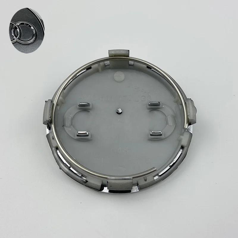 For Audi A1 4pcs 60mm 61mm 68mm 69mm Audi Hub Caps Car Wheel Center Caps For Audi A1 A2 A3 A4 A5 A6 A7 A8 S3 S6 Q3 Q5 Q7 Accessories