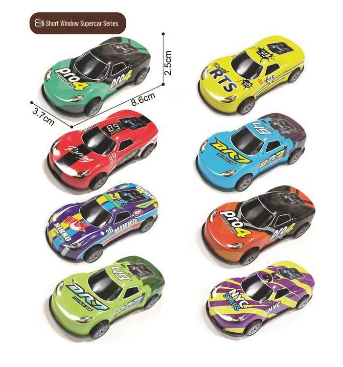 "Mini alloy off-road racing car toy for children"