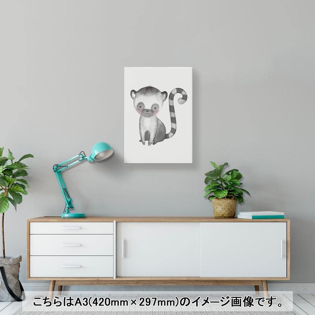 Art 420mm x Wall Wooden Stylish Interior Monkey Panel, Painting, Decoration, igsticker, 297mm, A3, Photo, Hanging, Frame, Decor, 019766, Design,