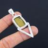 Birthday Gift For Her Natural Polychrome Jasper Gemstone Pendant 925 Silver