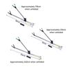 Heavy Duty V Shape Head Adjustable Stainless Steel Fishing Rod Bracket for Secure Angling
