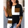 Bluse e Camicie Casual da Donna alla Moda a Manica Corta con Scollo a O