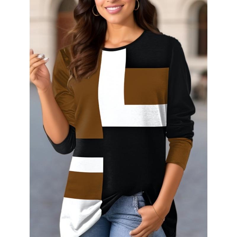 

JPNTKY Women s Fashion Casual Short Sleeve O Neck Blouses & Shirts XXXXXL коричневий