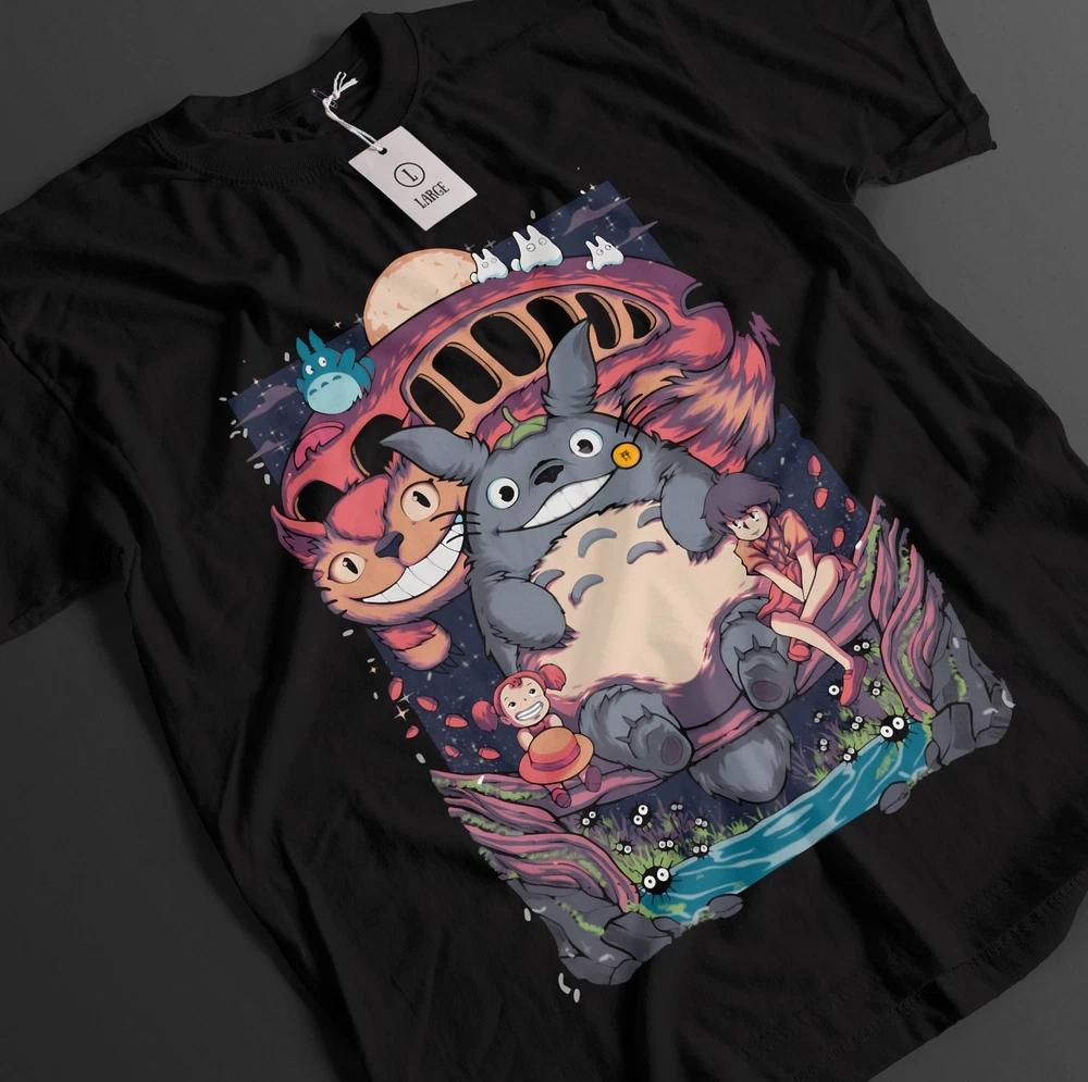 My Neighbor Totoro Shirt Studio Ghbili Tshirt Satsuki TShirt Anime Unisex Tee S