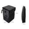 Car Trash Can With Lid Leakproof Trash Bin Car Garbage Can Collapsible Auto Truck Storage Bag Organizer Car Accessories