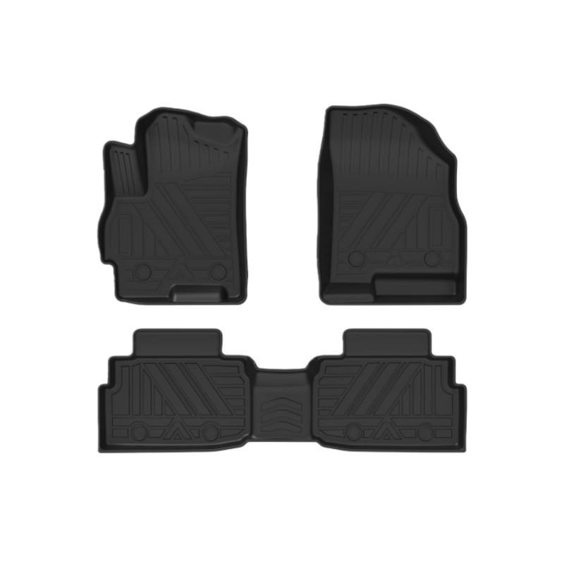 TPE Floor Mats for 25-Year Tiggo 4 Pro Hybrid: Odorless, Eco-Friendly, Waterproof, Wear-Resistant, Non-Slip.