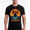 Big Chungus Shadow Meme Fat Bunny Retro Vintage 70s Sunset Tshirt Summer Casual Cotton Tee Oversized Streetwear Tops