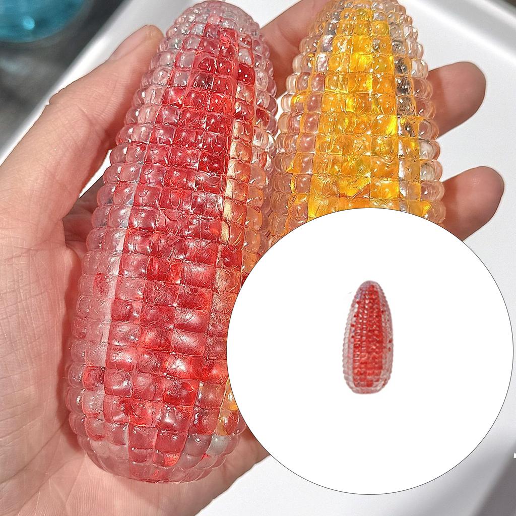 Anxiety Relief Squeeze Toy Corn Toy Sensory Focusing Tool For Autism Stress Relief Kids Adult Nontoxic Waterproof Design