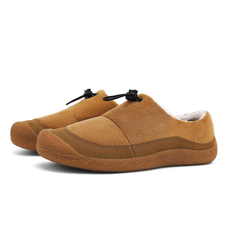 Star Women's Shoes of the Same Style, Small Sheep's Hooves, Small Bear's Paw, One Pedal, Fluffy Slippers, Women's Outdoor Casual Shoes, Warm In Autum