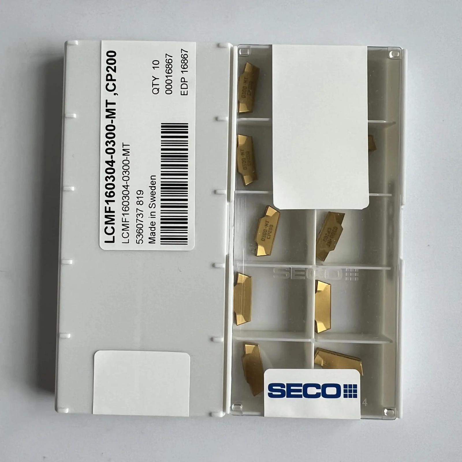 

SECO / LCMF160304-0300-MT, CP200 /Original genuine CNC alloy blade 10 PCS