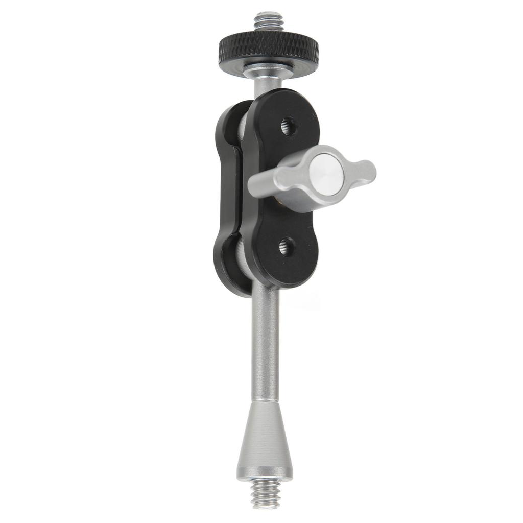 Camera Extension Mount Bar Universal Aluminium Alloy Camera Extend Bracket For Fill Light Live Microphone TM‑3 98mm