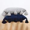 Bohemian Elegance Velvets Cushions Cover with Soft Tassels for Sofa and Bedroom Enhancement
