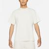 Men's Nike Lab Solo Swoosh Basic Sports Short Sleeve Light Bone White T-Shirt DA0321-072