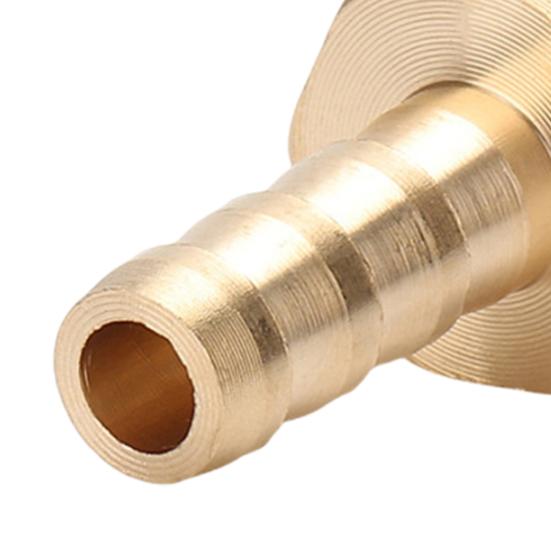 Brass Hose Barb Fittings Adapter Connector High Strength Rustproof Corrosion Resistant Hose Barb Male Fittings Accessories
