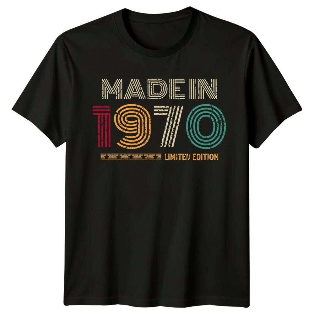 

Made In 1970 Mens T Shirt 56th Birthday Gift Vintage fiftysix Year Old a Unisex T-Shirt XXXXL