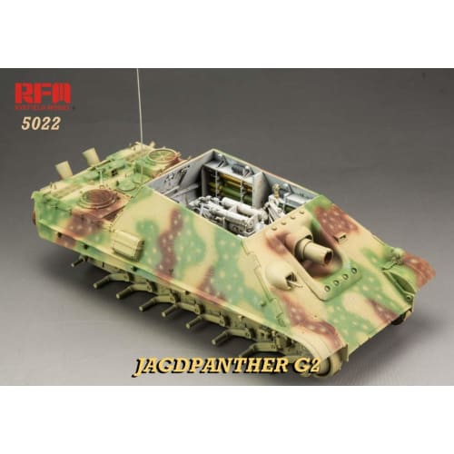 Ryefield Models 1/35 Scale German Heavy Tank Destroyer Sd.Kfz.173 Jagdpanther G2 Plastic Model Kit RFM5022