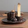 Simple Design Candle Holder Ceramic Ceramic Incense Tray Gift Incense Burner  Yoga