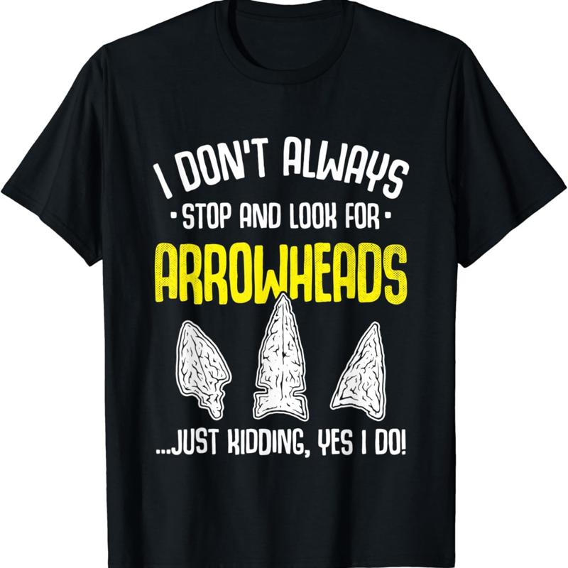 Arrowhead chasse silex collecte silex d arrosage outils de pierre t-shirt S