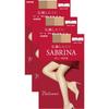 Gunze Sabrina Stockings Beautiful Skin Natural Sizes SB510 (3-Pair Set), Natural, Feel, Run-Resistant, Women's, Beige, M-L,
