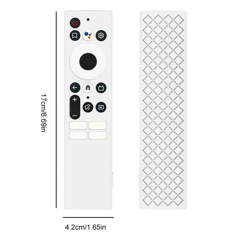Silicone Remote Case Protective Controller Sleeve Skin with Lanyard Remote Protective Case for Skyworth TC9012 55Q20 Remote
